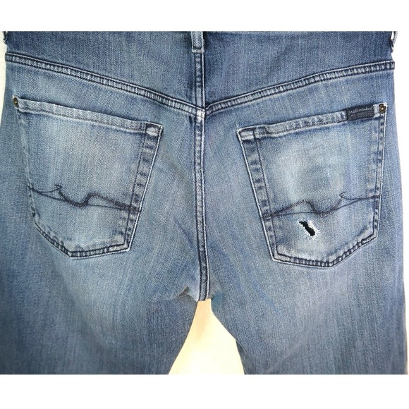 Seven For Mankind Men's Jeans Austin 32 Mid Wash - Picture 5 of 6